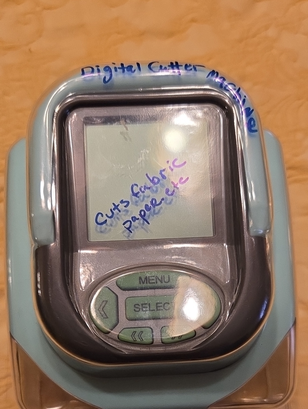 Digital Cutter Machine - Light Blue
